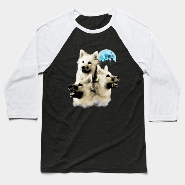 Eurasier Baseball T-Shirt by Skinny Bob